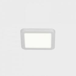 KOHL-Lighting DISC SLIM SQ zapuštěné svítidlo s rámečkem 145x145 mm bílá 12 W CRI 80 3000K 1.10V