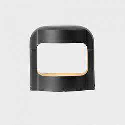 KOHL-Lighting GRUBI nástěnné svítidlo 152x121 mm tmavě šedá 13 W CRI 80 3000K Non-Dimm