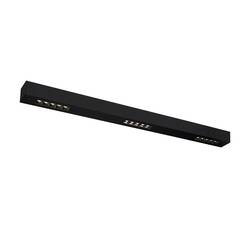 BIG WHITE Q-LINE CL LED vnitřní stropní nástavbové svítidlo, 1m, BAP, černá, 4000K 1000689