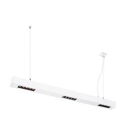 BIG WHITE Q-LINE PD LED vnitřní závěsné svítidlo, 1m, BAP, bílá, 3000K 1000926