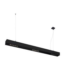 BIG WHITE Q-LINE PD LED vnitřní závěsné svítidlo, 1m, BAP, černá, 3000K 1000933