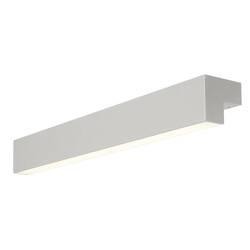 BIG WHITE L-LINE 60 LED nástěnné a stropní svítidlo, IP44, 3000K, 820lm, stříbrošedá 1001300
