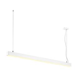 BIG WHITE Q-LINE DALI SINGLE LED závěsné svítidlo, stmívatelné, 1 500 mm, bílé 1001310