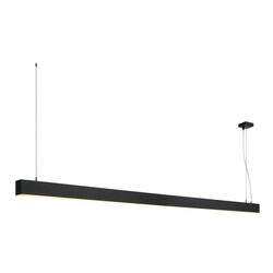 BIG WHITE GLENOS profilové závěsné svítidlo, LED, 3000K, černá, 2 m, 85W 1001406