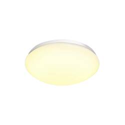 BIG WHITE LIPSY 30 Dome LED, venkovní nástěnné a stropní nástavbové svítidlo, bílá, IP44, 3000/4000K 1002020
