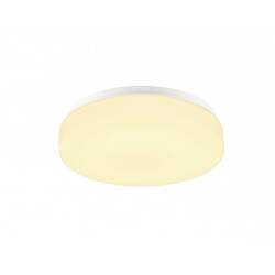 BIG WHITE LIPSY 30 Drum CW LED venkovní nástěnné a stropní nástavbové svítidlo, bílá, IP44 3000/4000K 1002075