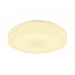 BIG WHITE LIPSY 50 Drum CW LED venkovní nástěnné a stropní nástavbové svítidlo, bílá, IP44 3000/4000K 1002077