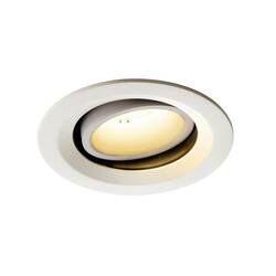 BIG WHITE NUMINOS MOVE DL M vnitřní LED zápustné stropní svítidlo bílá/bílá 2700 K 40° otočné a výkyvné 1003569