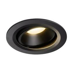 BIG WHITE NUMINOS MOVE DL L vnitřní LED zápustné stropní svítidlo černá/černá 3000 K 40° otočné a výkyvné 1003652