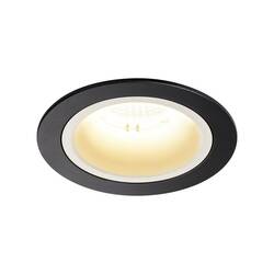 BIG WHITE NUMINOS DL M vnitřní LED zápustné stropní svítidlo černá/bílá 3000 K 40° včetně listových pružin 1003869