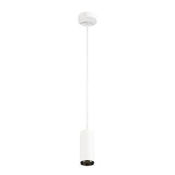 BIG WHITE NUMINOS PD PHASE S vnitřní LED závěsné svítidlo bílá/černá 3000 K 60° 1004160