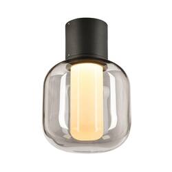 BIG WHITE OVALISK CL venkovní LED stropní přisazené svítidlo antracit CCT switch 3000/4000 K 1004677