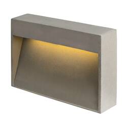 BIG WHITE (SLV) CONCRETO M WL nástěnné přisazené svítidlo, šedé, 8,5 W, 350 lm, 3000 K 1006404