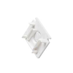 BIG WHITE (SLV) Koncová krytka pro nástavbovou lištu standard 48 V TRACK bílá 1006594