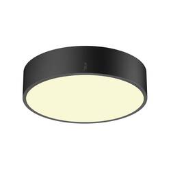 BIG WHITE (SLV) MEDO PRO 30 nástěnné a stropní nástavbové svítidlo, kulaté, 3000/4000K, 10W, DALI, Touch, 110°, černá 1007286