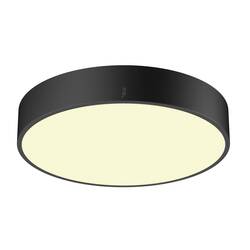 BIG WHITE (SLV) MEDO PRO 40 nástěnné a stropní nástavbové svítidlo, kulaté, 3000/4000K, 19W, fáze, 110°, černá 1007298
