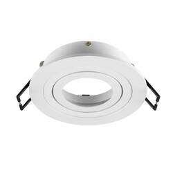 BIG WHITE (SLV) NEW TRIA 75 kroužek pro vestavbu do stropu, D: 9,3 H: 2,6 cm, IP 20, bílá 1007342