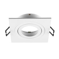 BIG WHITE (SLV) NEW TRIA 75 kroužek pro vestavbu do stropu, D: 9 Š: 9 H: 2,6 cm, IP 20, bílá 1007349