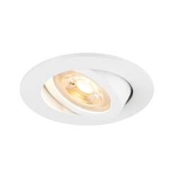 BIG WHITE (SLV) NEW TRIA 68 stropní vestavné svítidlo, kulaté, max. 10W GU10, bílá 1007368