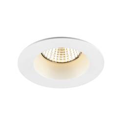 BIG WHITE (SLV) NEW TRIA 68 stropní vestavné svítidlo, 3000K, 38°, IP 20 / IP 65, kulaté, bílá 1007407
