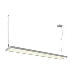 BIG WHITE (SLV) WORKLIGHT PRO 150 závěsné svítidlo, 150 cm, 4000 K, DALI, Touch, šedá 1007473
