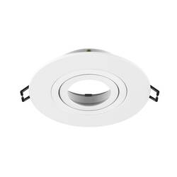 BIG WHITE (SLV) NEW TRIA 75 XL kroužek pro vestavbu do stropu, D: 11 H: 2,6 cm, IP 20, bílá 1007630