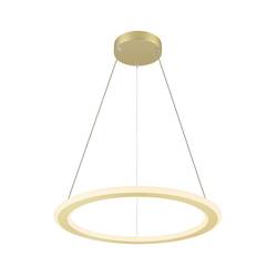 BIG WHITE (SLV) ONE FLAT PD single, závěsná lampa, 180cm, 2700/3000K, PHASE, mosaz 1007857