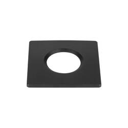 BIG WHITE (SLV) UNIVERSAL DOWNLIGHT kryt pro stropní svítidlo, IP65, čtvercový, černý 1008096