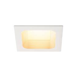 BIG WHITE VERLUX, vestavné svítidlo, LED, 3000K, bílé matné, D/Š/H 13,5/13,5/7,5 cm, 20W 112692