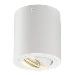 BIG WHITE TRILEDO ROUND CL, stropní svítidlo, LED, 3000K, kulaté, bílé, 38°, 8,2 W, vč. ovladače 113931