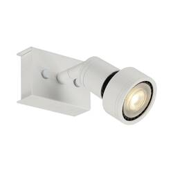 BIG WHITE PURI 1, nástěnné a stropní svítidlo, jedna žárovka, QPAR51, bílé matné, max. 50 W, s dekoračním kroužkem 147361