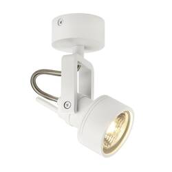 BIG WHITE INDA, nástěnné a stropní svítidlo, bodové svítidlo, QPAR51, bílé matné, max. 50 W 147551