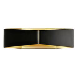 BIG WHITE CARISO WL-4, nástěnné svítidlo, LED, 2700K, černé/mosaz, 2x9 W 151740