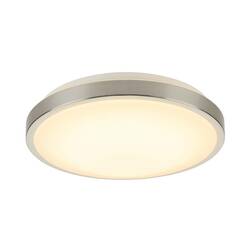 BIG WHITE MARONA, stropní svítidlo, LED, 3000K, kulaté, kartáčovaný Al, 4x3W 155156