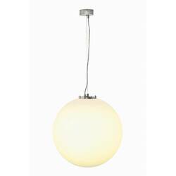 BIG WHITE ROTOBALL 50, závěsné svítidlo, TC-TSE, stříbrošedé/bílé, pr. 50 cm, max. 24 W 165400