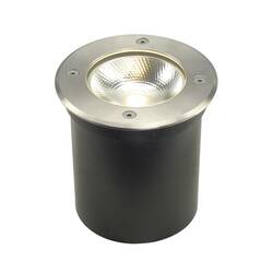 BIG WHITE ROCCI 125, venkovní zapuštěné podlahové svítidlo, LED, 3000K, IP67, kulaté, nerezová ocel 316, max. 6 W 227600