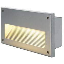 BIG WHITE BRICK DOWNUNDER, venkovní nástěnné svítidlo, C35, IP44, stříbrošedé, max. 40 W 229062