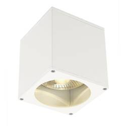 BIG WHITE BIG THEO, venkovní stropní svítidlo, QPAR111, IP44, hranaté, bílé, max. 75 W 229551