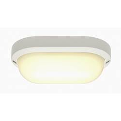BIG WHITE TERANG 2, venkovní nástěnné a stropní svítidlo, LED, 3000K, IP44, oválné, bílé, max. 11 W 229931