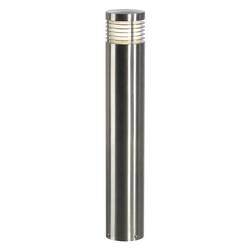 BIG WHITE VAP SLIM 60, venkovní stojací lampa, TC-TSE, IP44, nerezová ocel kartáčovaná, pr./V 10/60 cm, max. 20 W 230066