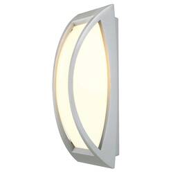 BIG WHITE MERIDIAN 2, venkovní nástěnné a stropní svítidlo, TC-(D,H,T,Q)SE, IP54, stříbrošedé, max. 25 W 230444