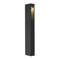 BIG WHITE SLOTBOX 70, venkovní stojací lampa, LED, 3000K, IP44, hranatá, antracit, D/Š/V 12/7/70, 4 W 232145