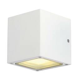 BIG WHITE SITRA CUBE, venkovní nástěnné svítidlo, TCR-TSE, IP44, bílé, max. 18 W 232531
