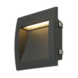 BIG WHITE DOWNUNDER OUT LED L, venkovní nástěnné vestavné svítidlo, LED, 3000K, antracit 233615