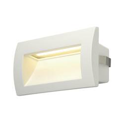 BIG WHITE DOWNUNDER OUT LED M, venkovní nástěnné vestavné svítidlo, LED, 3000K, bílé 233621