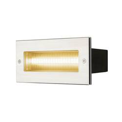 BIG WHITE BRICK, venkovní nástěnné vestavné svítidlo, LED, 3000K, nerezová ocel, IP67, 230 V, 950 lm, 10 W 233650