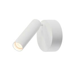 VÝPRODEJ VZORKU BIG WHITE KARPO WL nástěnné svítidlo, jedna žárovka, LED, 3000K, kulaté, bílé 1001496
