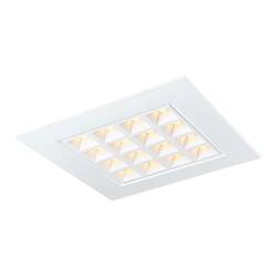 BIG WHITE PAVANO 620x620 Indoor, stropní vestavné LED svítidlo, bílé, 3000K, UGR<19 1003078