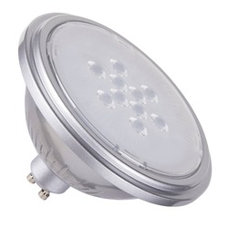 BIG WHITE QPAR111 GU10 LED světelný zdroj stříbrný 7 W 2700 K CRI 90 25° 1005291