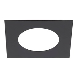BIG WHITE Numinos® S montážní rámeček hranatý 160/100 mm černý 1006141
